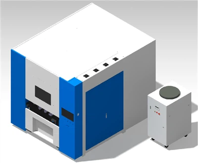 Keskmise võimsusega kiudlaseriga lõikamismasin