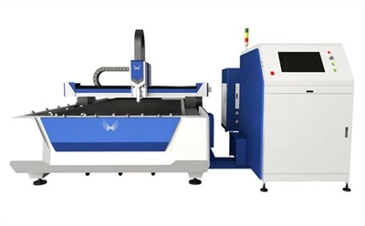 Suure laua suurusega suure võimsusega Cnc kiudlaseriga lõikamismasin metalli laserlõikur